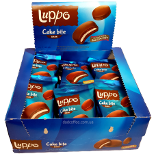 Печенье с маршмеллоу Luppo Dark Блок (24шт.)