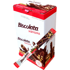 Батончик Biscolata Nirvana Roll Шоколадный Блок (12шт.)