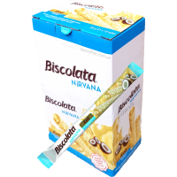Батончик Biscolata Nirvana Roll Кокосовый Блок (12шт.)