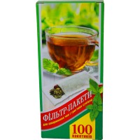 Фильтр-пакеты для чайника 100 шт.