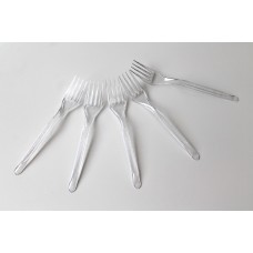 Вилки Одноразовые Прозрачные