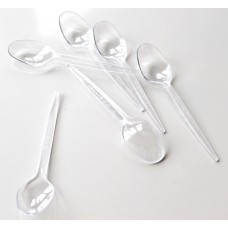 Ложки Чайные Одноразовые Прозрачные 100шт.