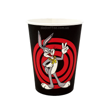 Стаканчики бумажные "Багз Банни" 250 мл. (50шт./уп.) (КР-75)