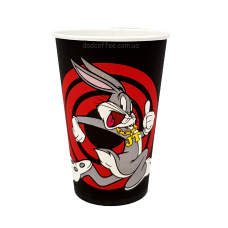 Стаканчики бумажные "Багз Банни" 340 мл. (50шт./уп.) (КР-80)