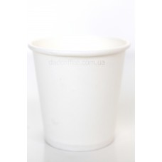 Стаканчики бумажные "Белые" 110 мл. (50шт./уп.)