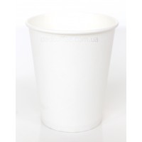 Стаканчики бумажные "Белые" 175 мл. (50шт./уп.)