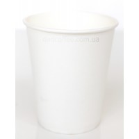 Стаканчики бумажные "Белые" 250 мл. (50шт./уп.)
