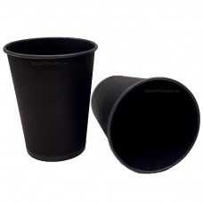 Стаканчики бумажные "Дабл Блек" 250 мл. (50шт./уп.) (КР-75)