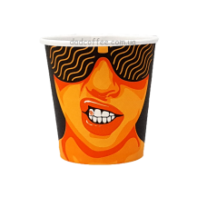 Стаканчики бумажные "Кофе Пати" 110 мл. (50шт./уп.)