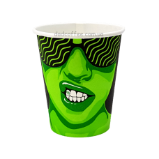 Стаканчики бумажные "Кофе Пати" 175 мл. (50шт./уп.) (КР-69)