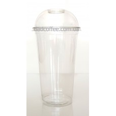 Стаканчики "Купол с крышкой" 500 мл. (50шт./уп.) Paccor