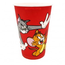 Стаканчики бумажные "Том & Джерри" 340 мл. (50шт./уп.) (КР-80)