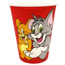 Стаканчики бумажные "Том & Джерри" 400 мл. (50шт./уп.) (Т-91)