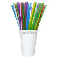 Трубочки с Коленом Цветные 200 шт.