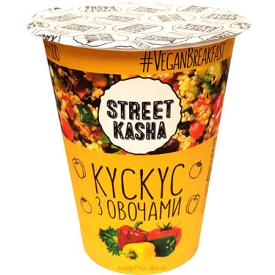 Каша "Street Kasha" Кускус с Овощами 50г (30шт./ящ)
